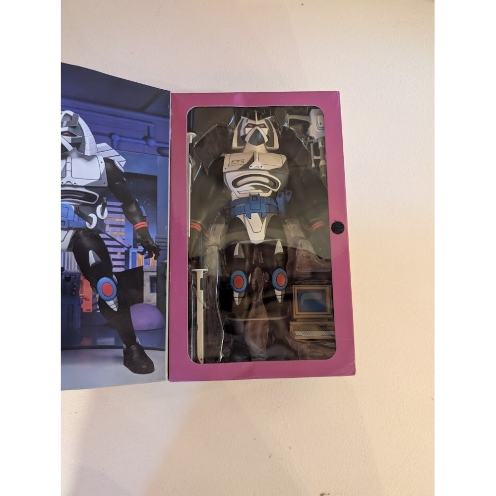 NECA TMNT The Colossal Chrome Dome Action Figure Nickelodeon New Sealed - Picture 4 of 4